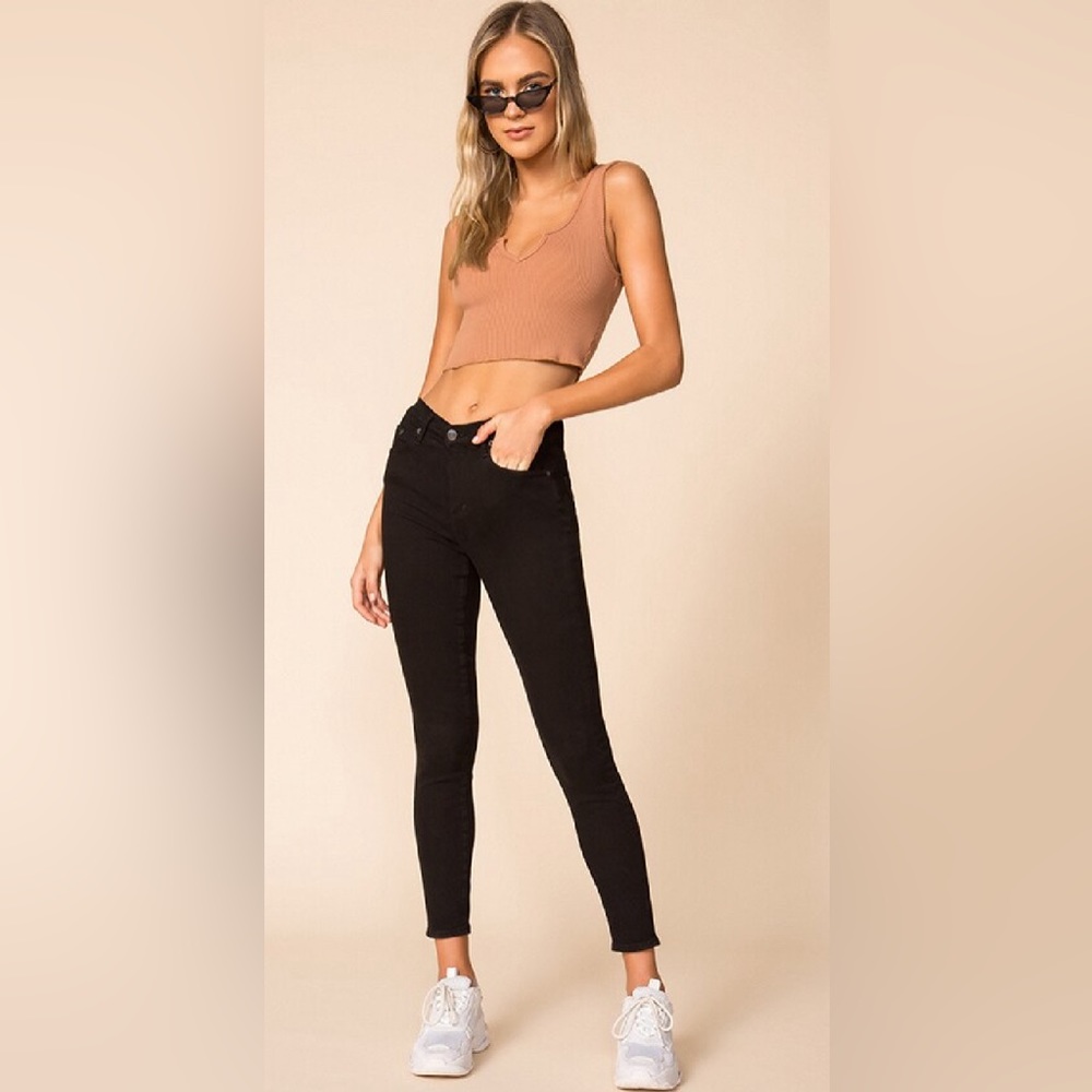 AGOLDE - Sophie Mid Rise Ankle Skinny Jeans - Picture 5 of 12